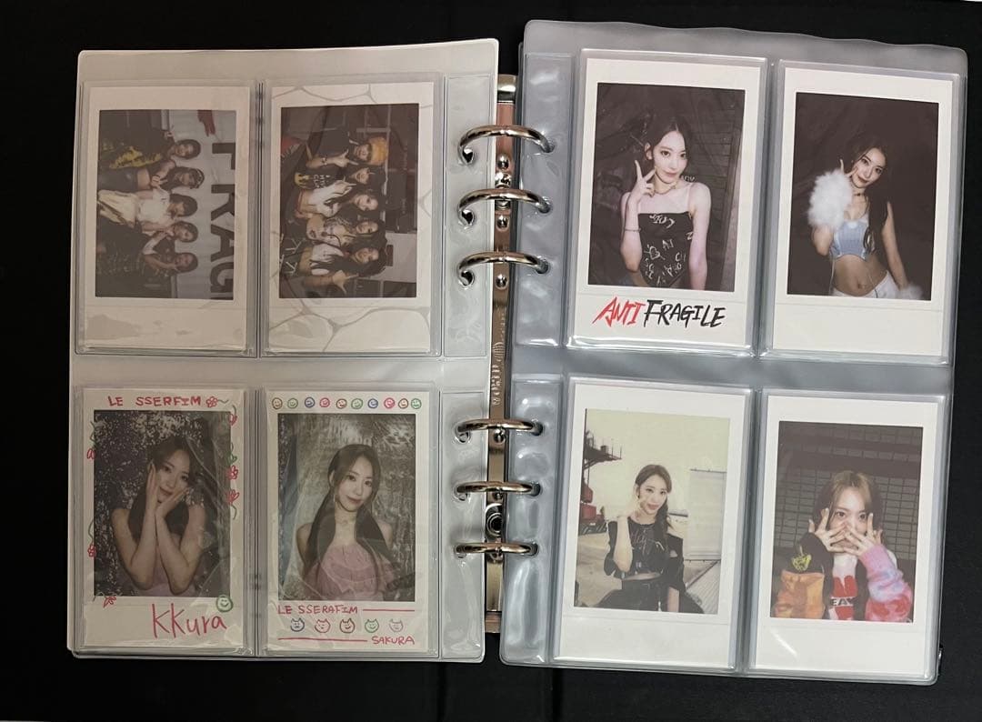 アイドル LE SSERAFIM ANTIFRAGILE PHOTO CARD