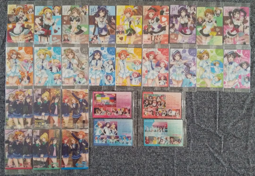 ラブライブ!　ウエハース1〜7＋劇場版1〜2　グラブル　全種コンプ　全308枚