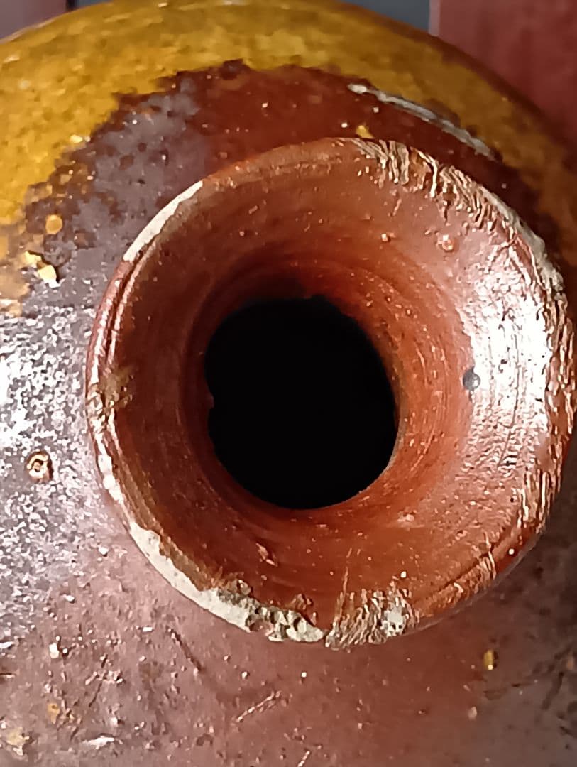 コ*ヌ様 人間国宝・藤原啓「備前徳利」/共箱