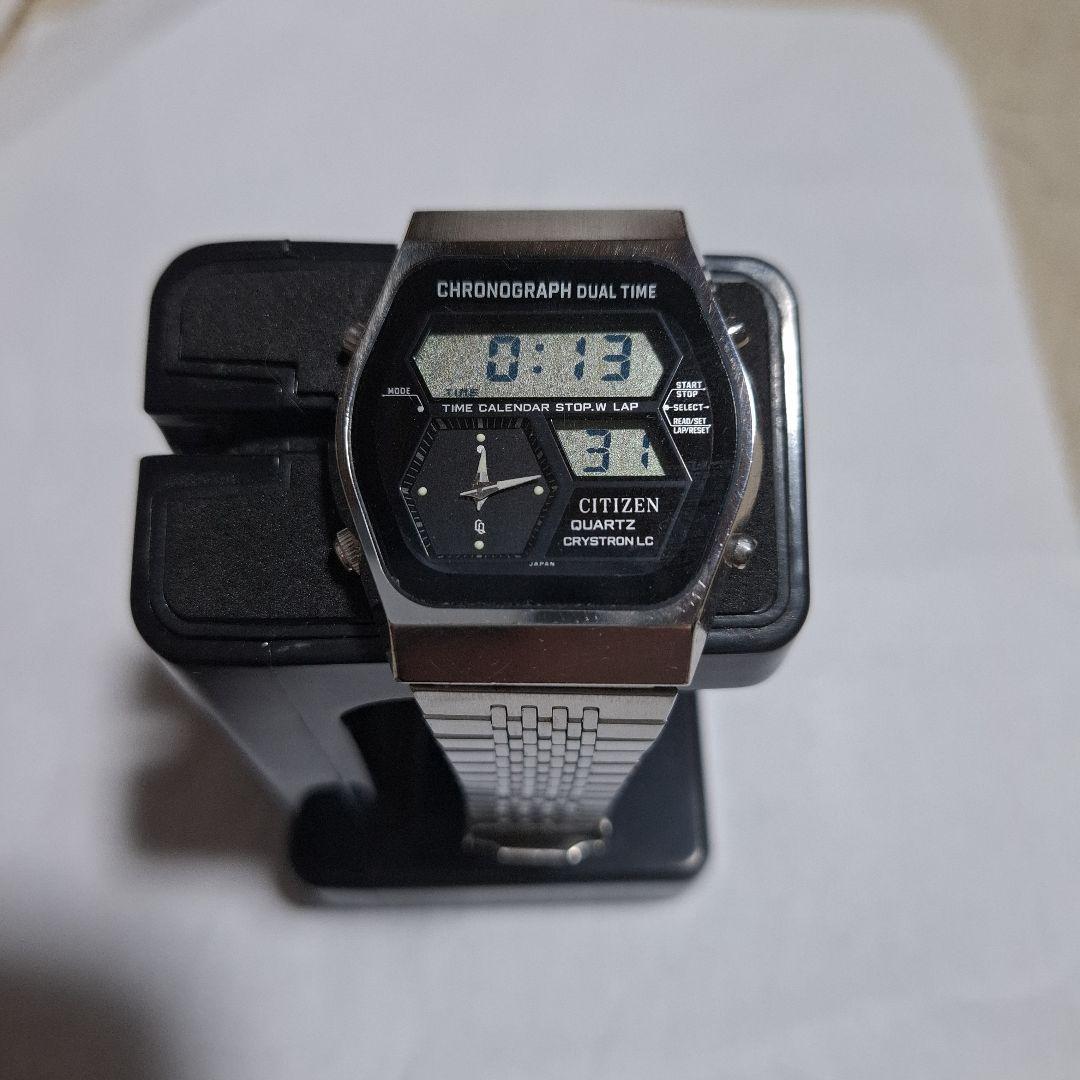 CITIZEN CHRONOGRAPH DUAL TIME 腕時計