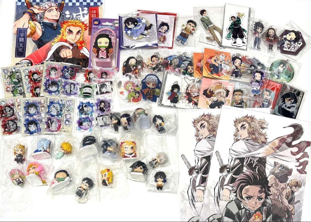 【最終値下げ】鬼滅の刃 グッズ フィギュア アクスタまとめ売り 130点以上