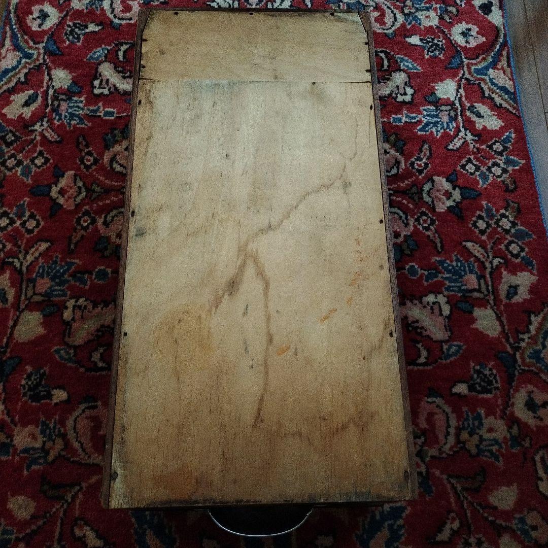 イギリスの古い木製レジスター　Cash Till