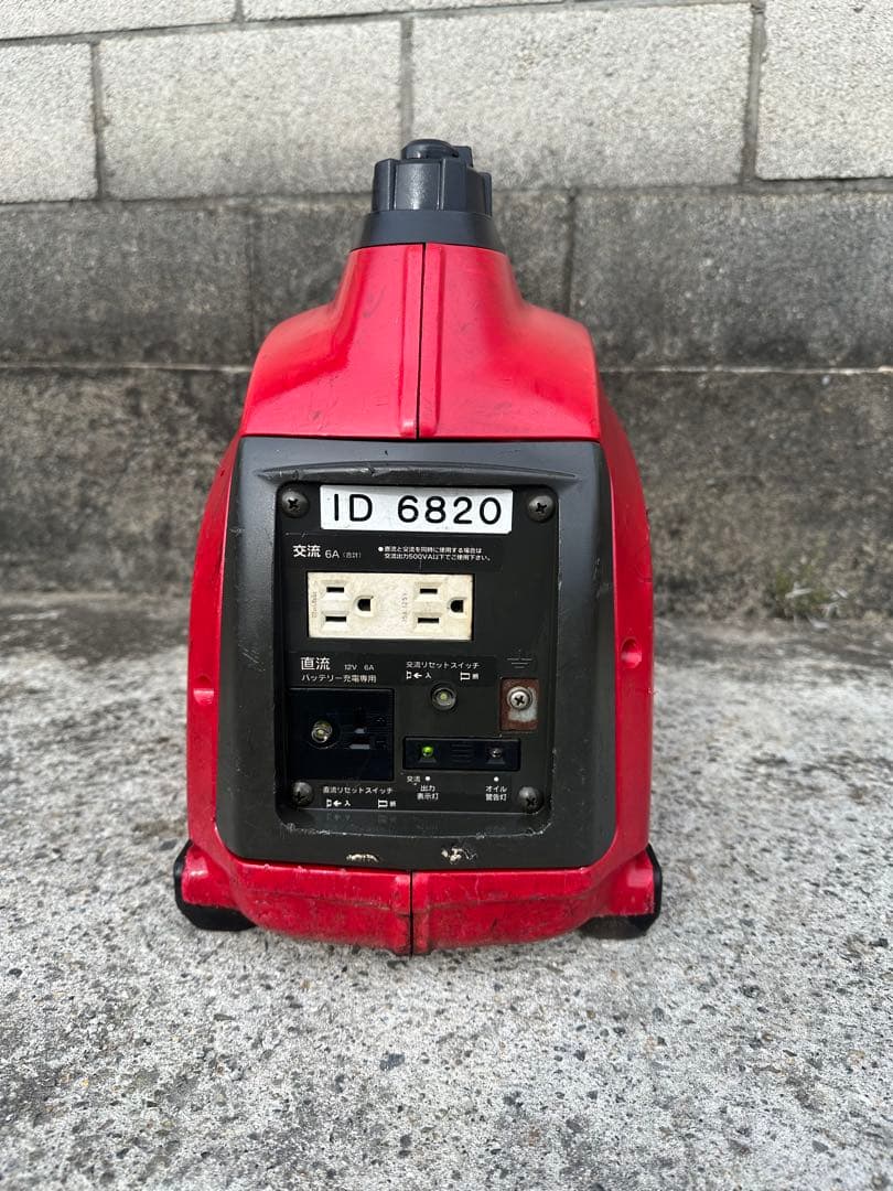 （動作確認済み）EX6 ホンダ 発電機 停電 防災 ポータブル エンジンOK！
