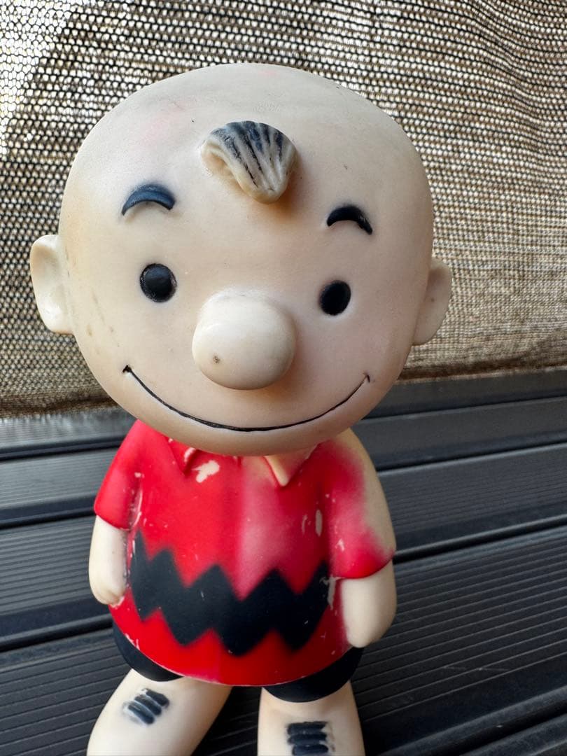 激レア ハンガーフォード チャーリーブラウン スモール サイズ 靴色背中 色抜け