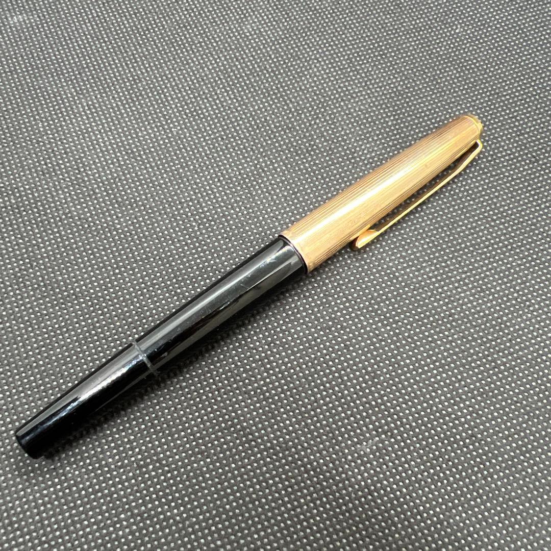 ペリカンPELIKAN30 ロールゴールド万年筆 18c750 GEMERNY