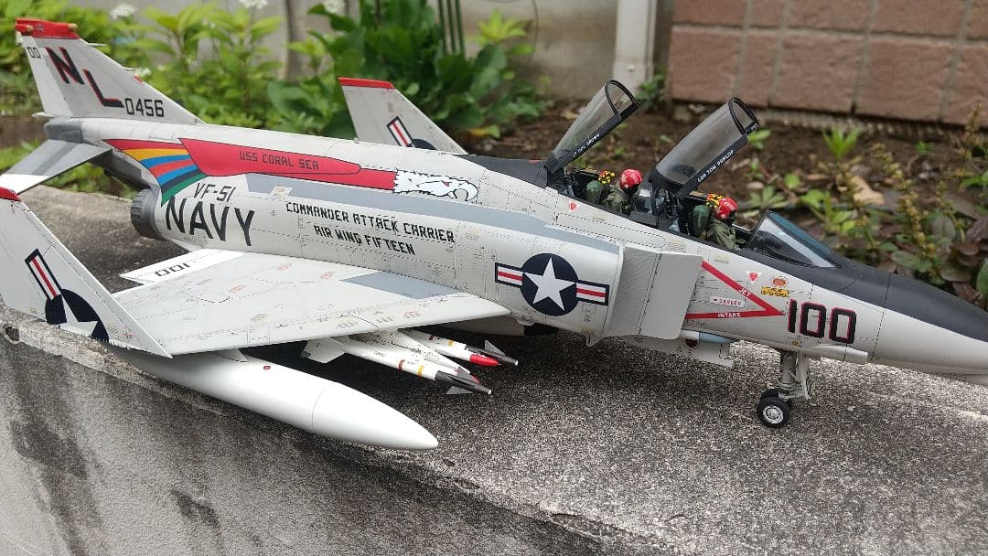 タミヤ F-4B ファントム II 1/48