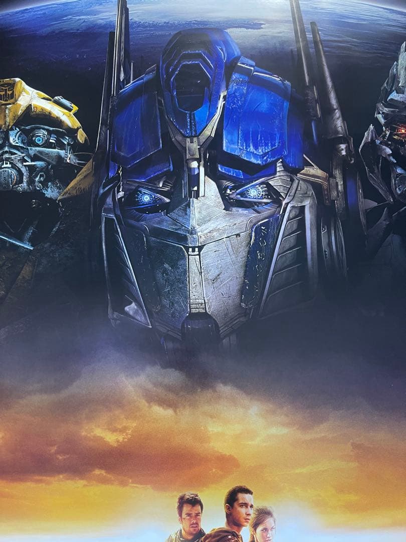 *枚数限定*映画館用両面印刷ポスターUS版:トランスフォーマー 2007年公開