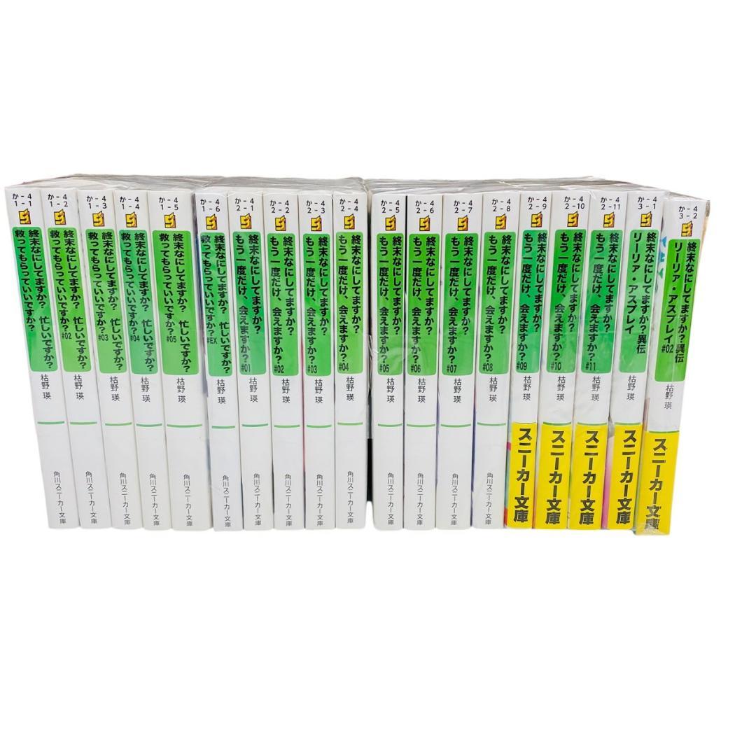美品　終末なにしてますか？シリーズ 全巻セット　全19巻セット　ラノベ　すかもか