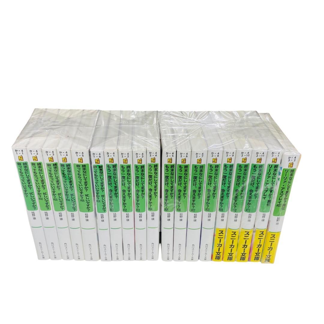 美品　終末なにしてますか？シリーズ 全巻セット　全19巻セット　ラノベ　すかもか