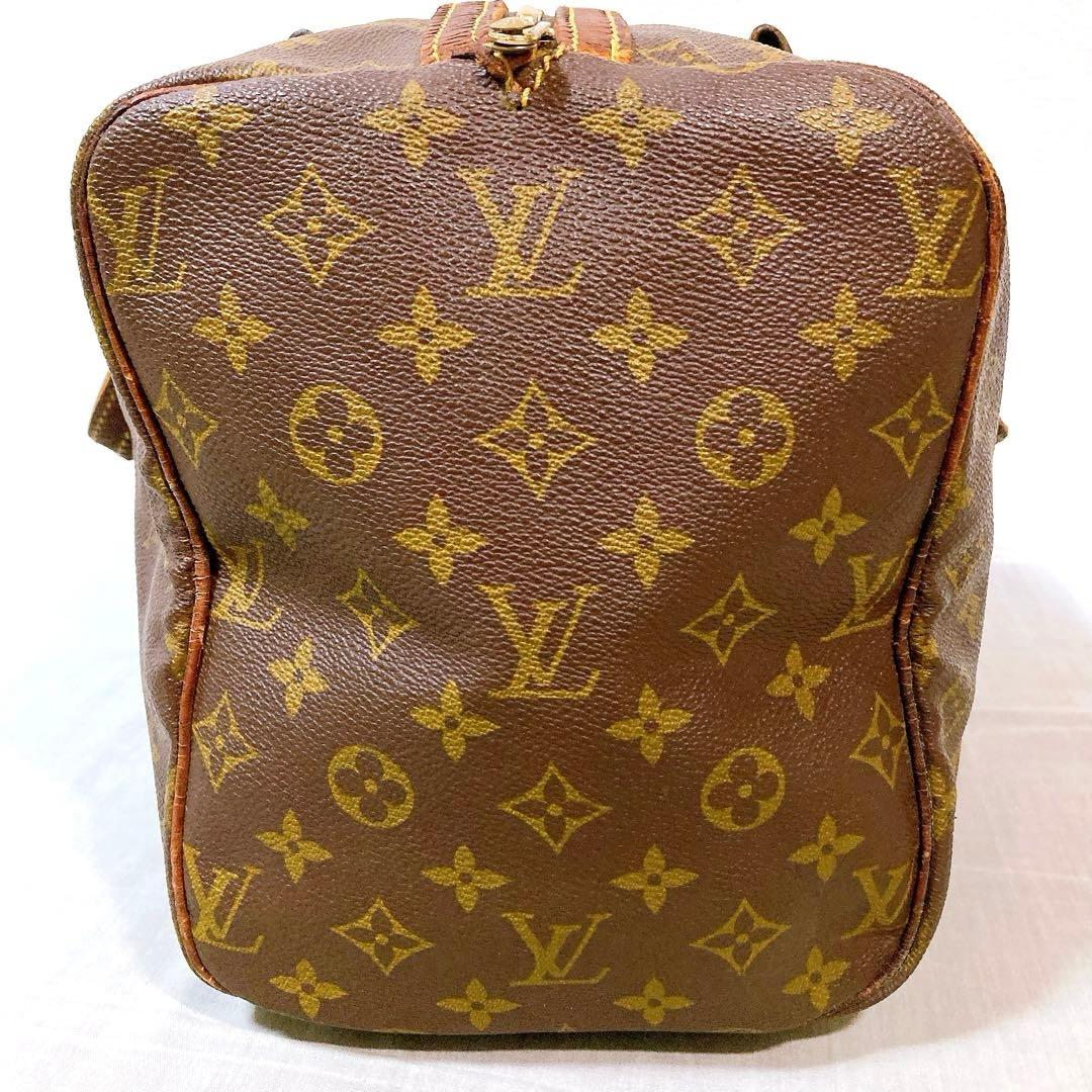 739 ルイヴィトン モノグラム　ハンドバッグボストンバッグ　サックスプール35