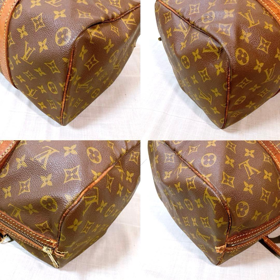 739 ルイヴィトン モノグラム　ハンドバッグボストンバッグ　サックスプール35