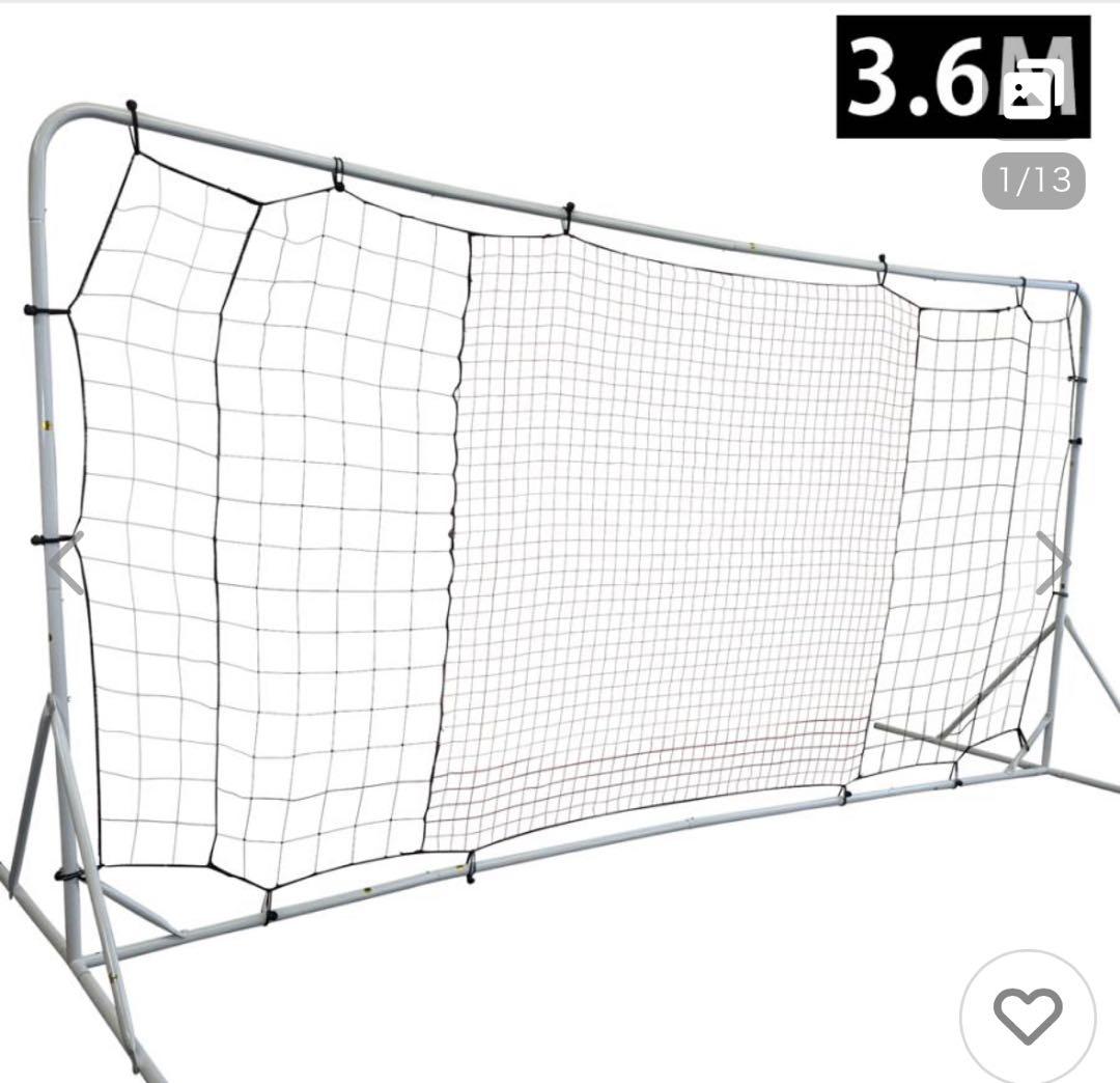 サッカー　リバウンダーネット　 3.6m×1.8m