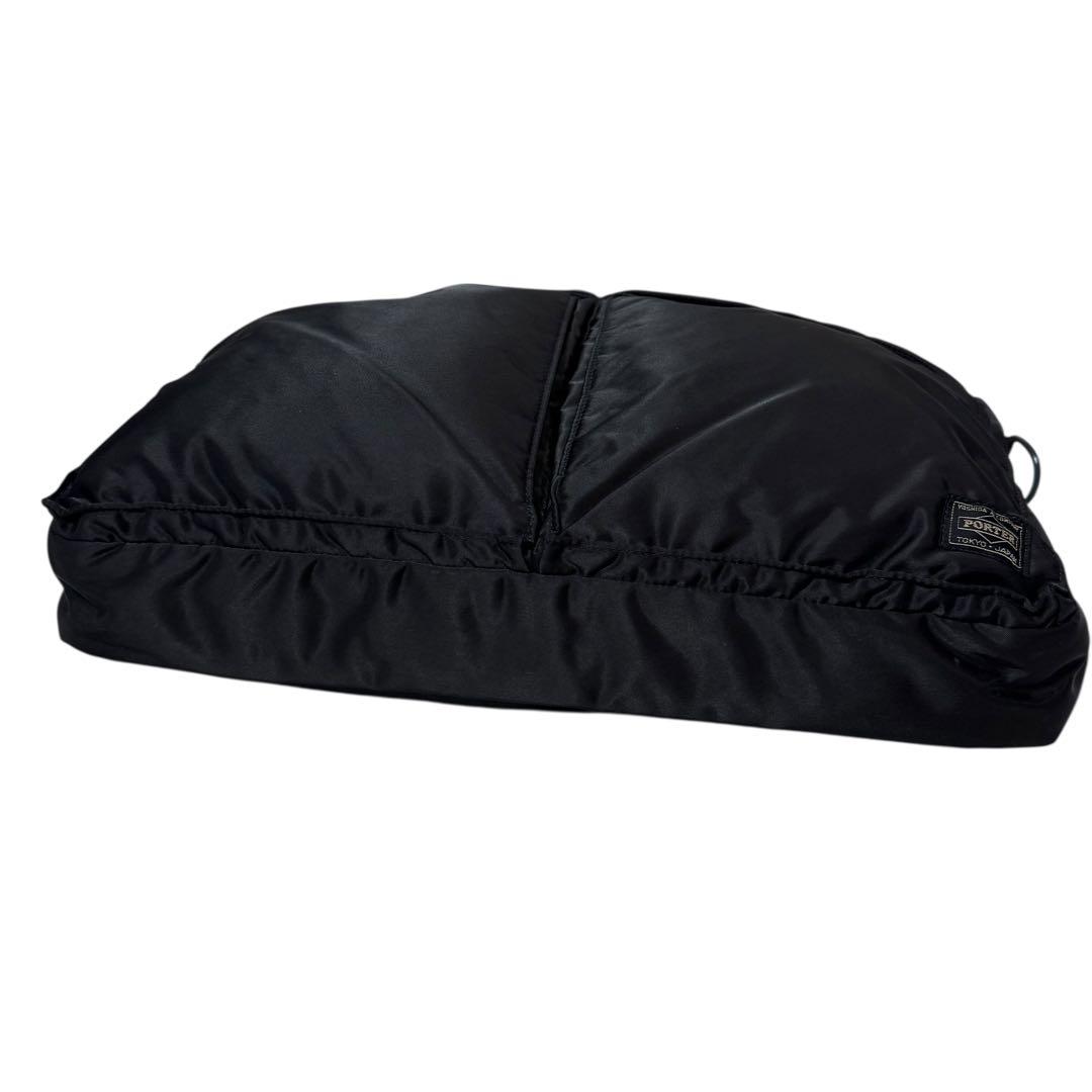 【美品】 ポーター タンカー ブリーフケース ブラック ナイロン 黒