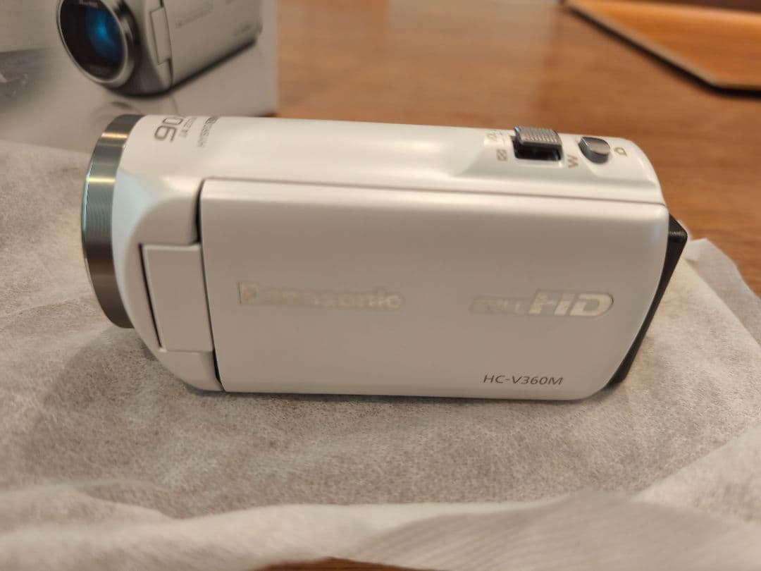 Panasonic HC-V360M ビデオカメラ ホワイト 美品
