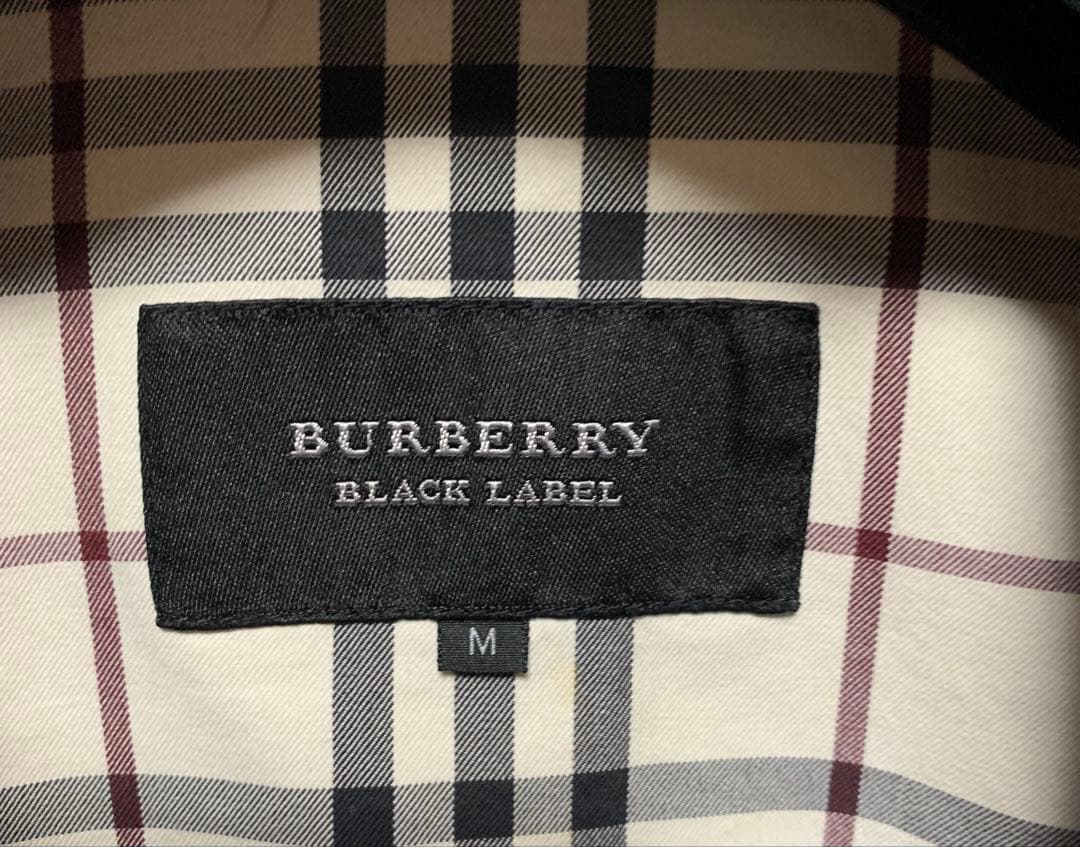BURBERRY BLACK LABEL 黒 ジャケットMサイズ