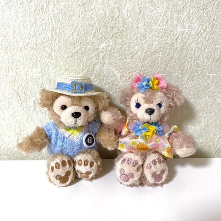 専用】ディズニーシー 2013 ダッフィー シェリーメイ ぬいぐるみ ストラップ