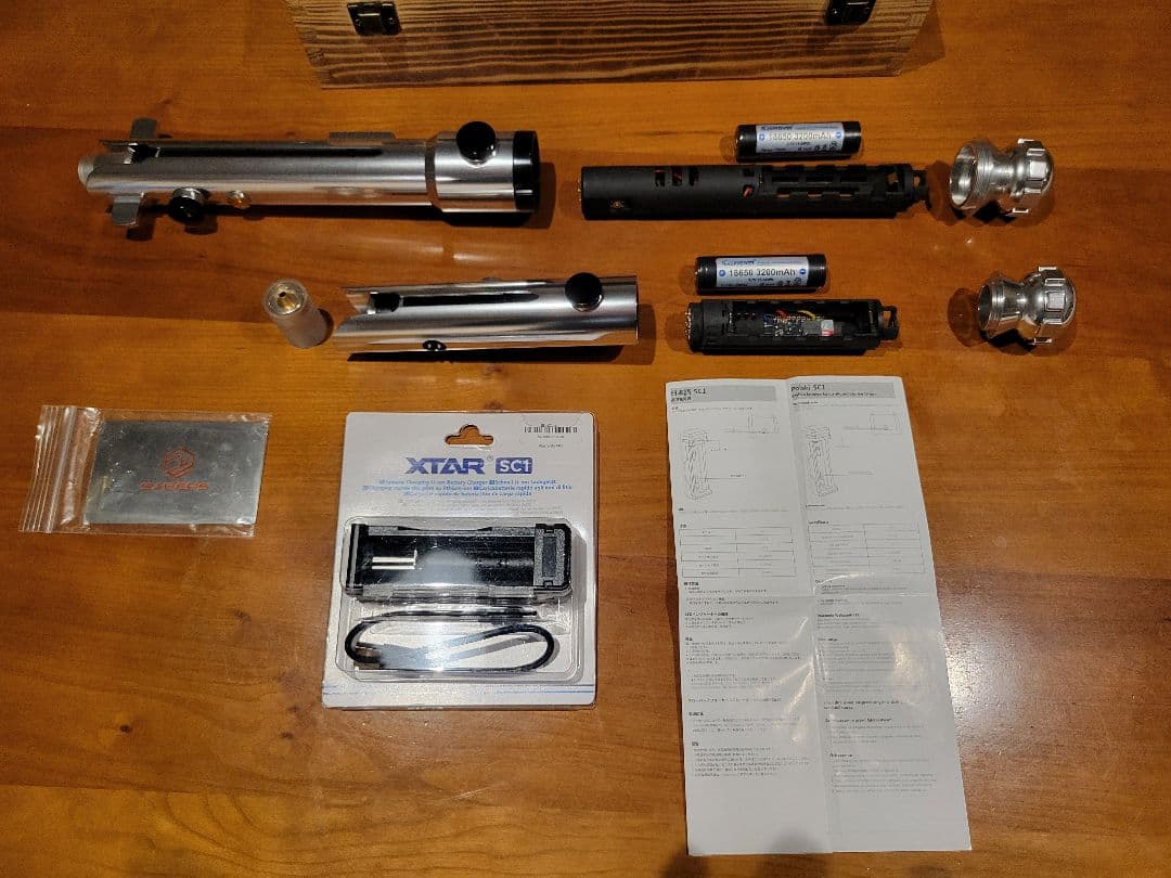 カスタムライトセーバー Sabers Skinny　アソーカ