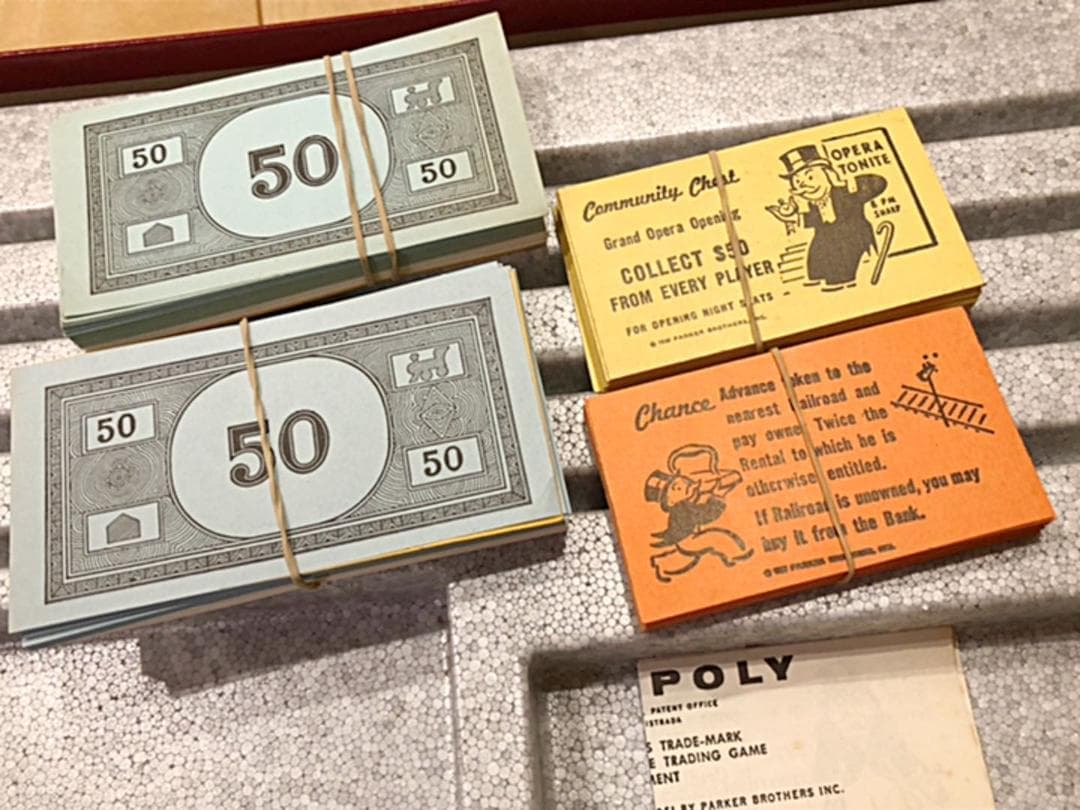 【激レア】 ヴィンテージ　MONOPOLY 　モノポリー　1964年版