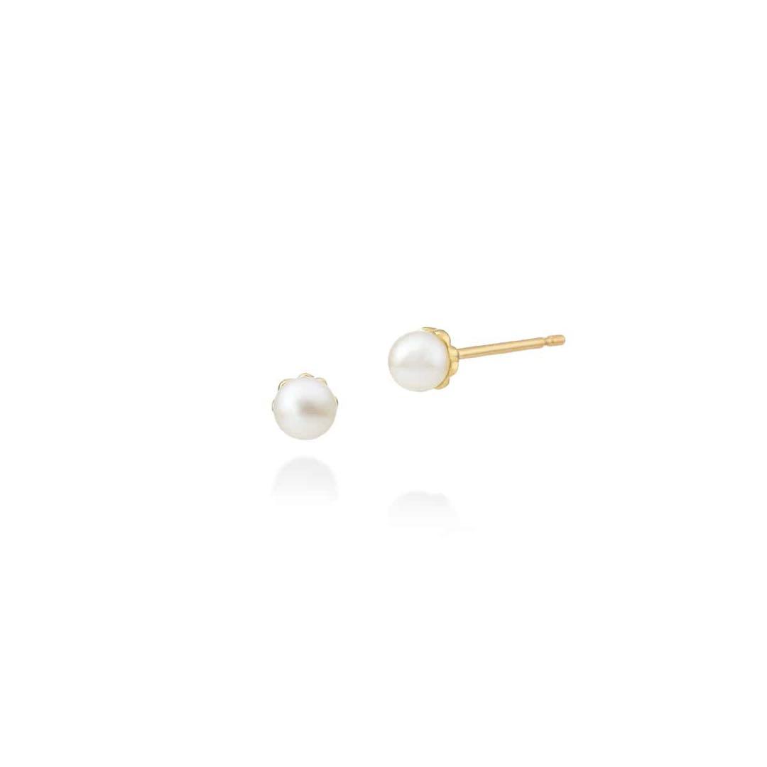 O*u様 AHKAHティアペルスタッドピアス　K18 YG