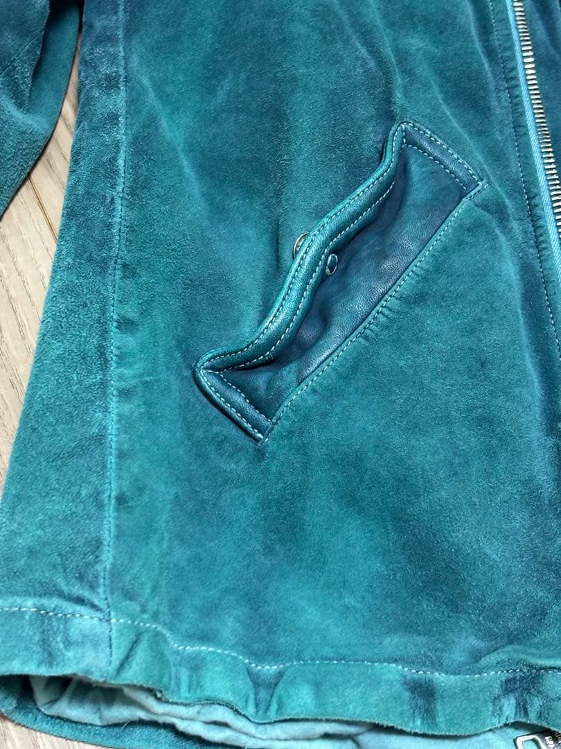 ジョルジオブラット GIORGIO BRATO スエードライダース ブルー 44