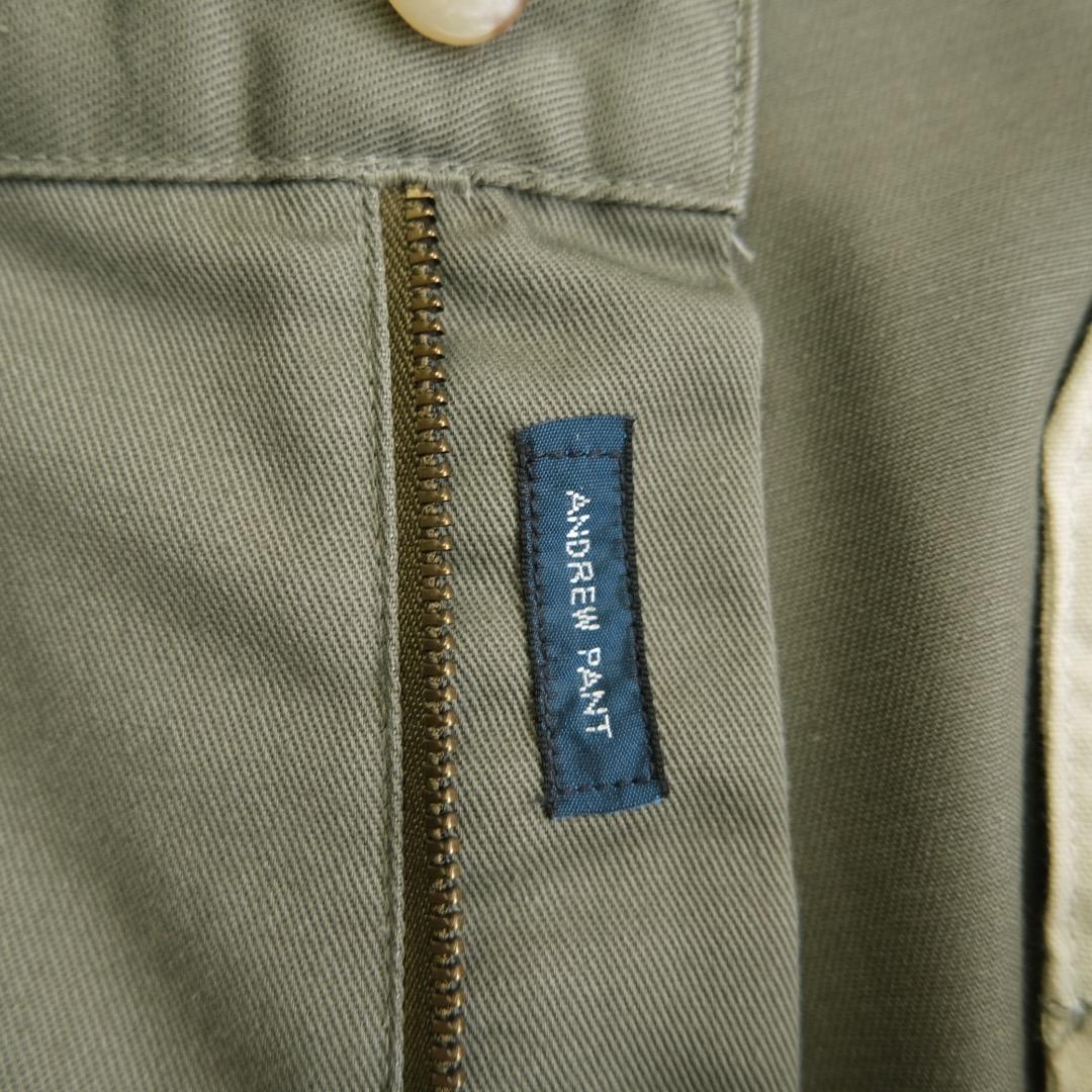 ラルフローレン　90s ツータックチノパンツ　34×32 デッドストック