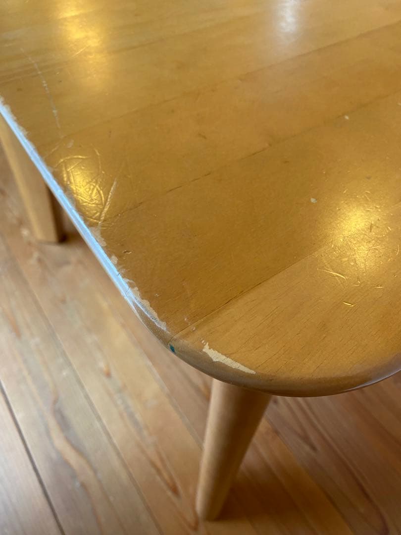 カリモクkarimoku木製ダイニングテーブルと椅子4脚セット