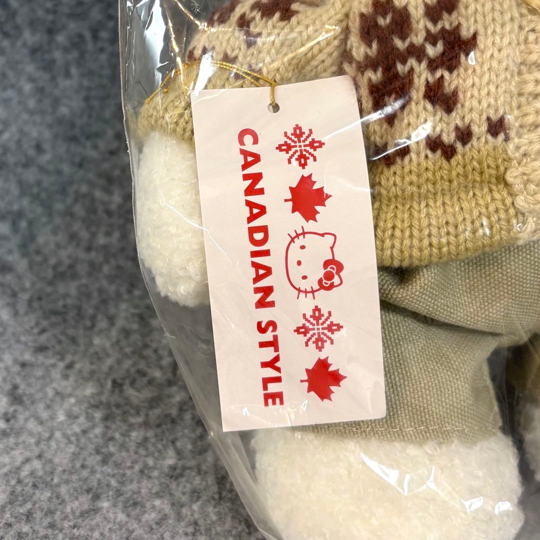 ハローキティ CANADIAN STYLE ぬいぐるみ