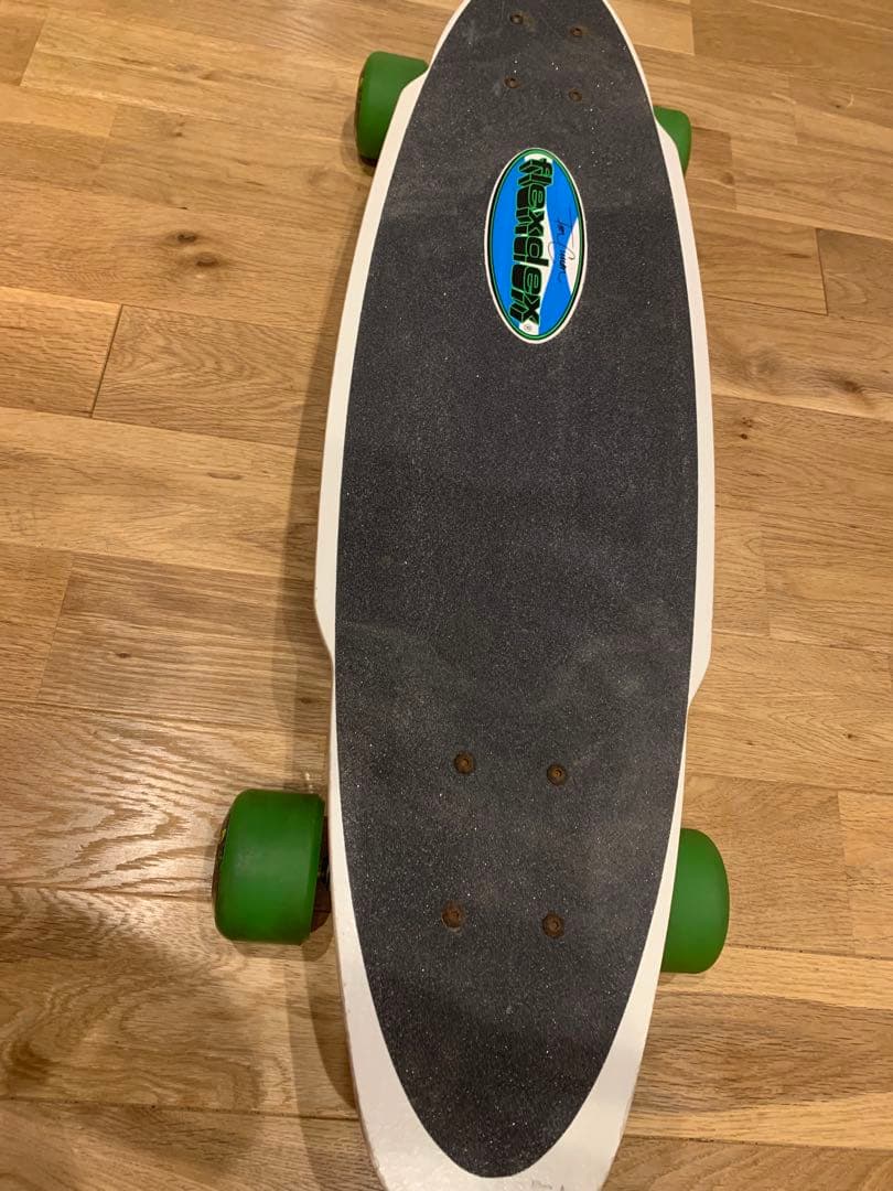 flexdex スケートボード コンプリート ホワイト/グリーン