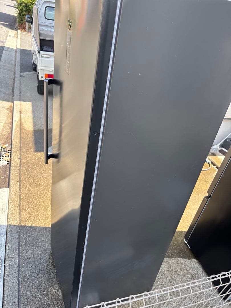 女性オーナー！ IRIS OHYAMA 冷凍庫 IUSN-27A-B 274L