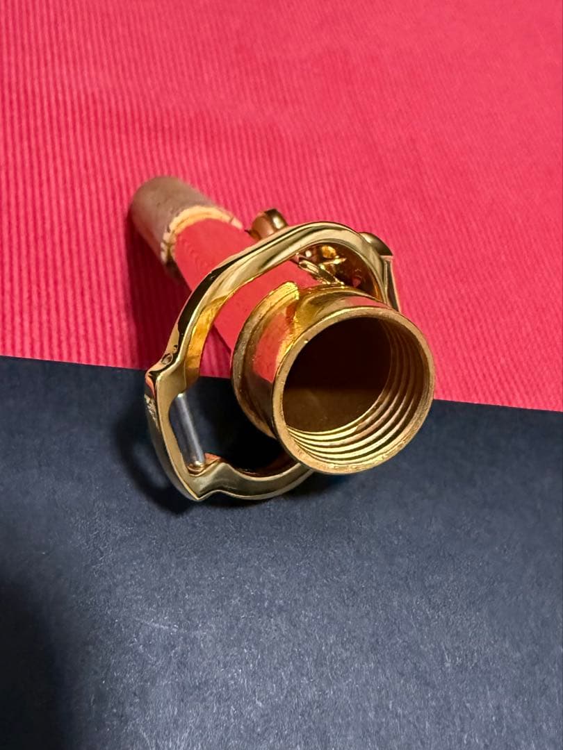 セルマー　ソプラノサックス(シリーズ3)用ストレートネック　金メッキ