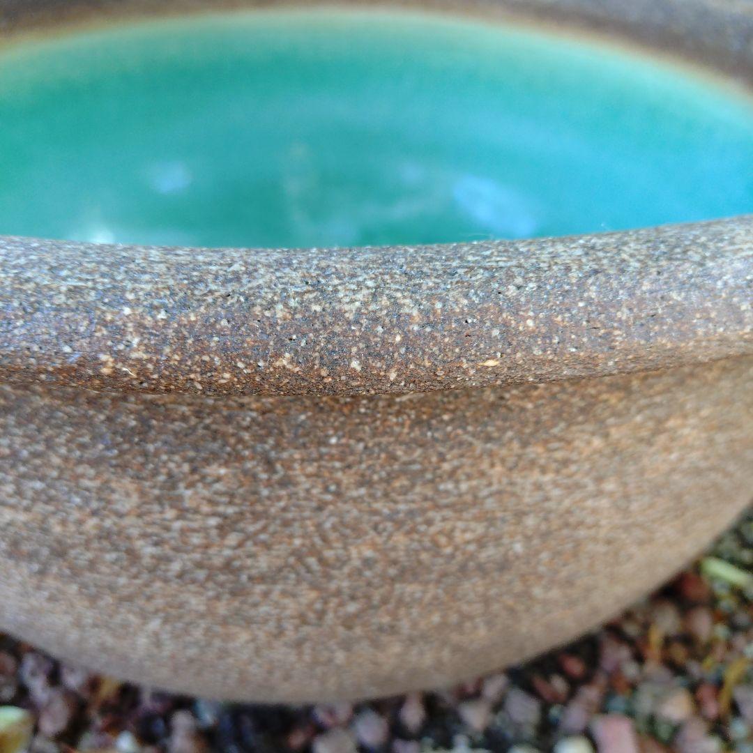 信楽焼　メダカ鉢　睡蓮鉢　水鉢　直径約50cm