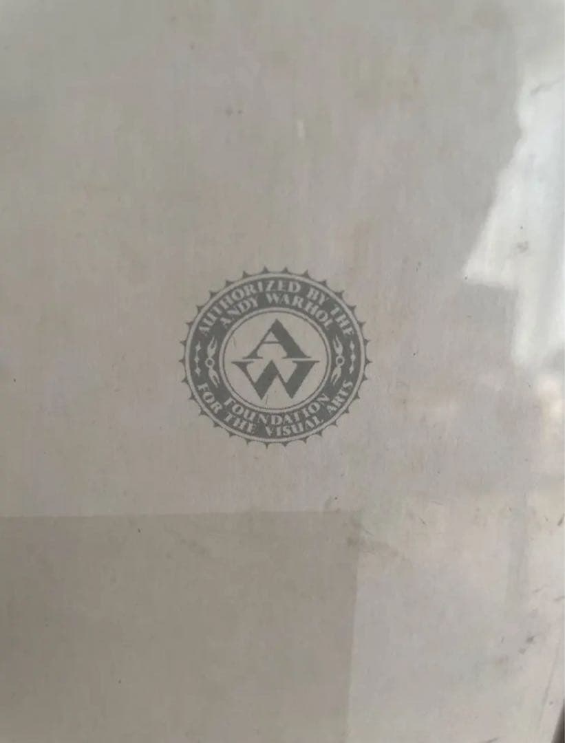 アンディウォーホル　包装紙が破れたキャンベルスープ缶ポスターアメリカポップアート