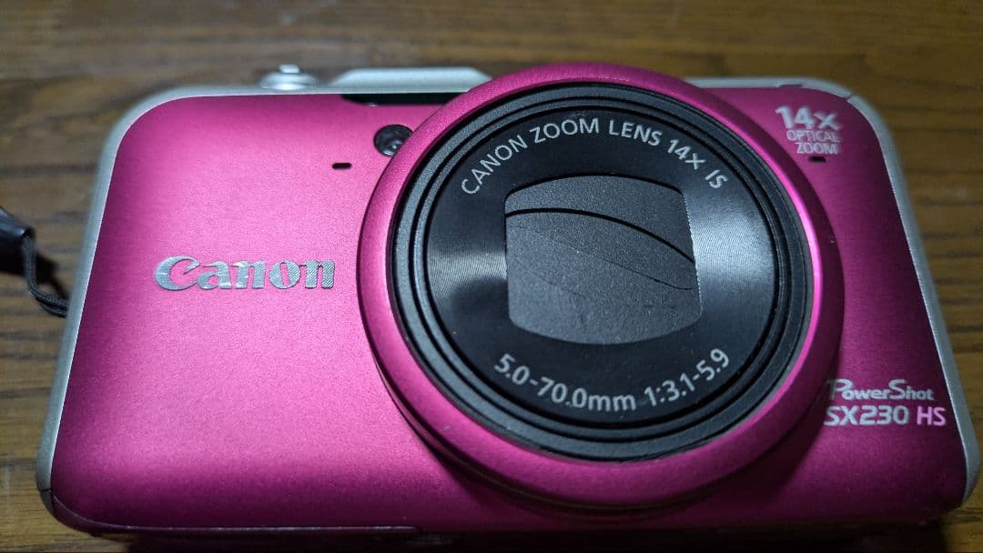 Canon PowerShot SX230 HS　レッド　箱付き