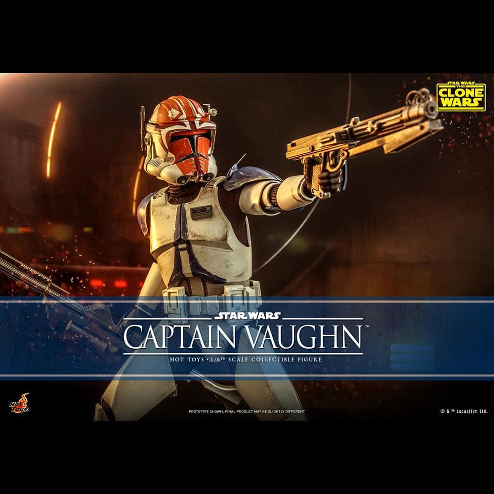 クローン・ウォーズ【キャプテン・ヴォーン】1/6フィギュア　ホットトイズ