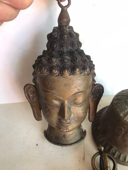 法器，真鍮製，古美術品