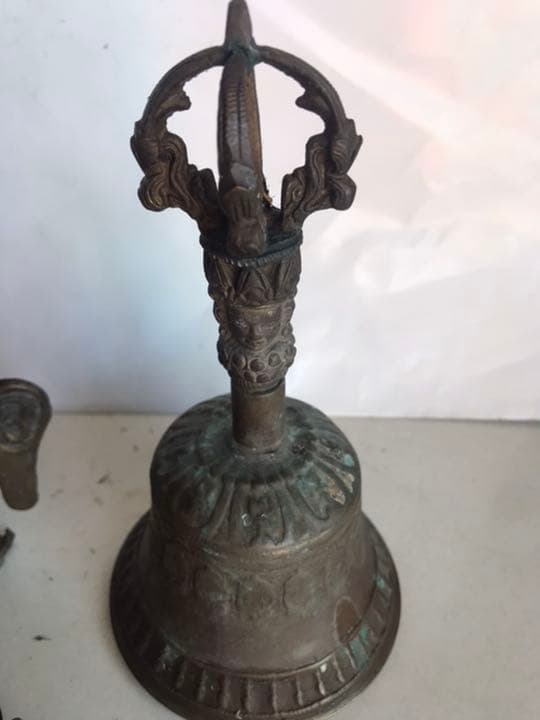 法器，真鍮製，古美術品