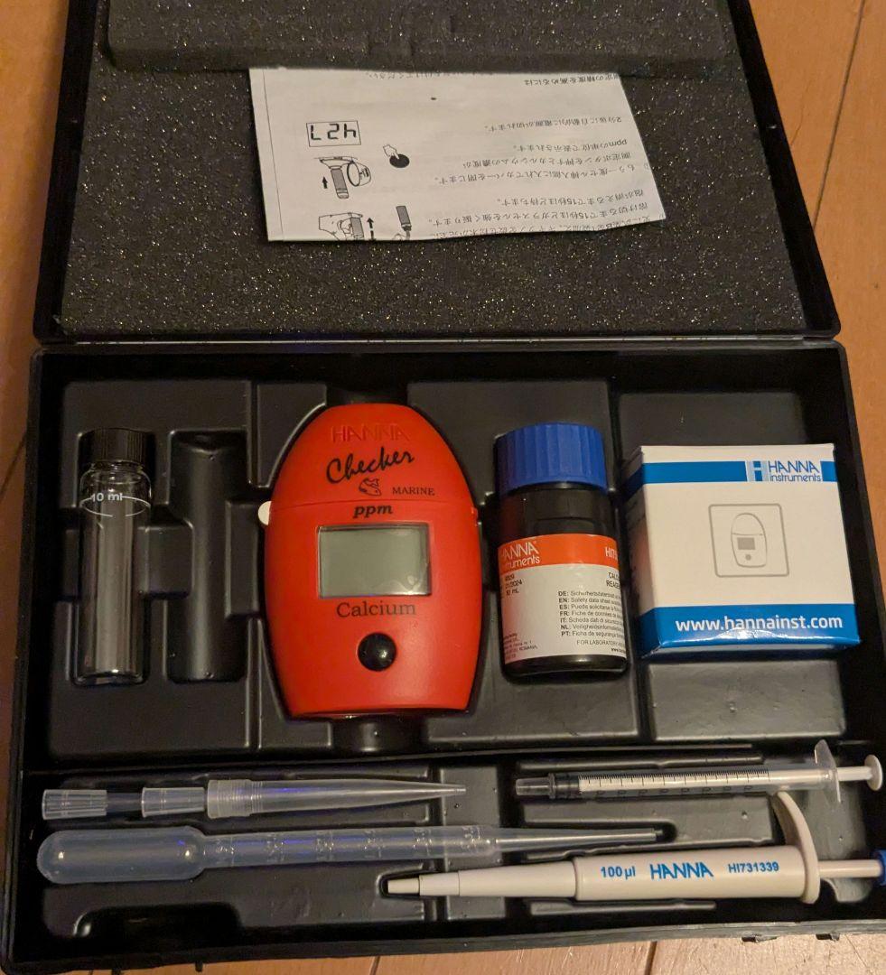 ハンナ HI 758 吸光光度計 チェッカーHC　マリンチェッカー カルシウム