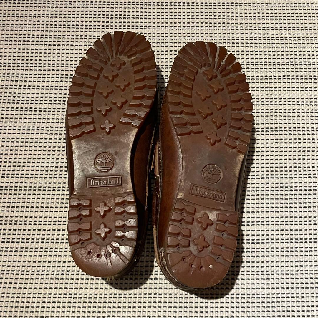 90s~ Timberland 3EyeClassicLug レザーシューズ