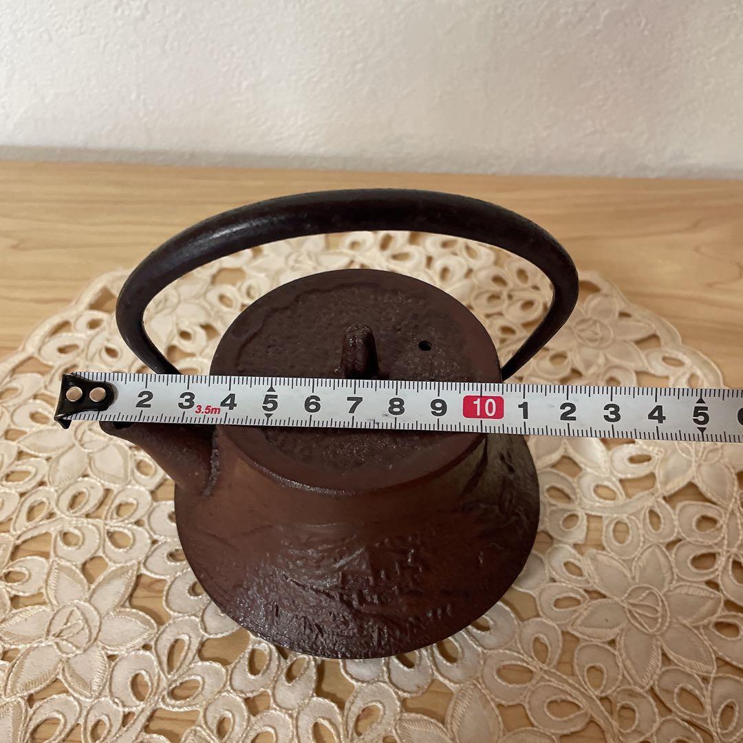 鉄瓶　南部鉄器　富士型　アンティーク　骨董