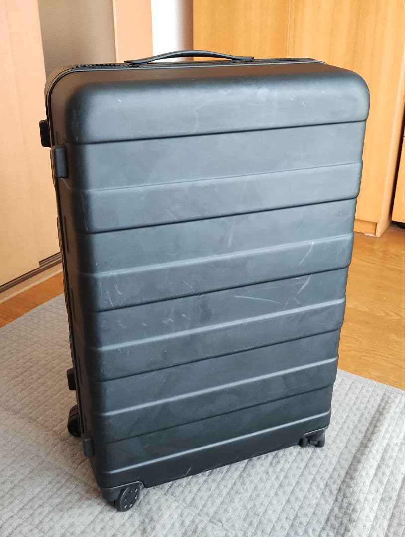 無印良品 キャリーケース 75L スーツケース MUJI ブラック