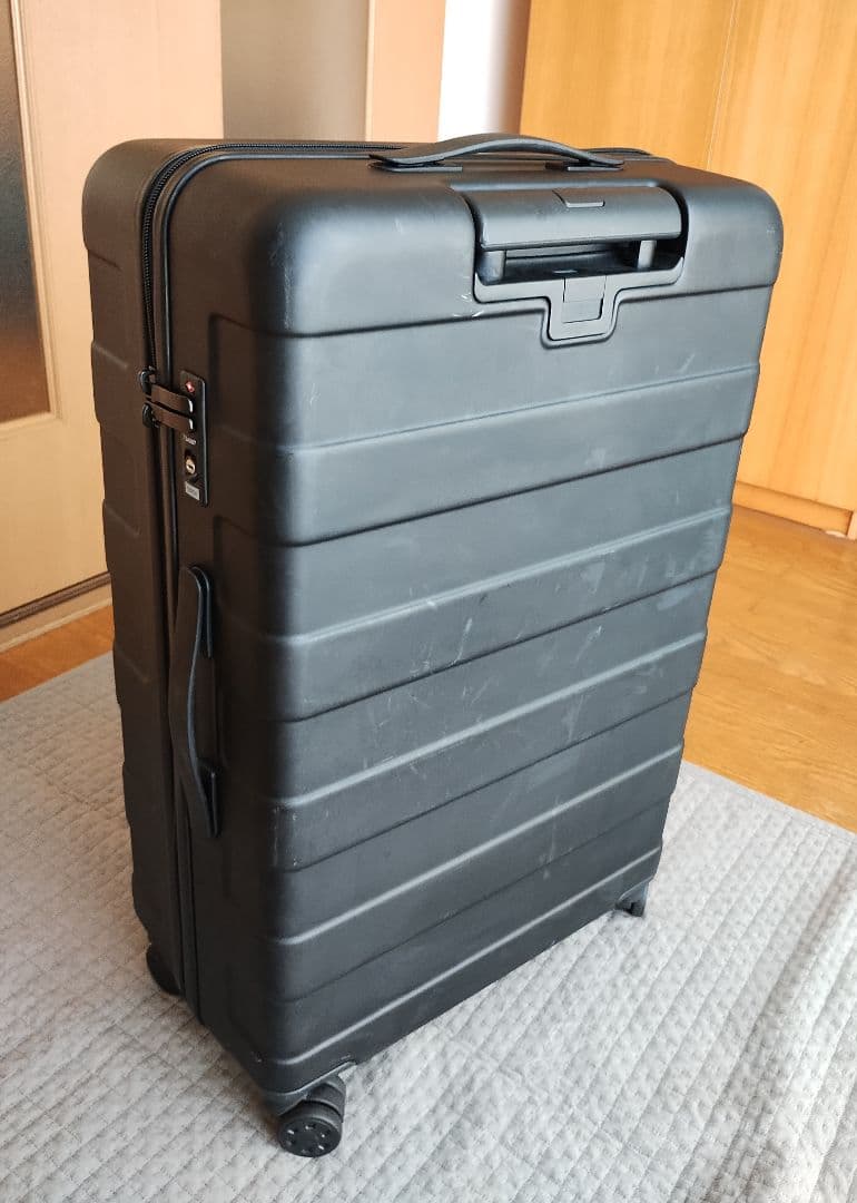 無印良品 キャリーケース 75L スーツケース MUJI ブラック