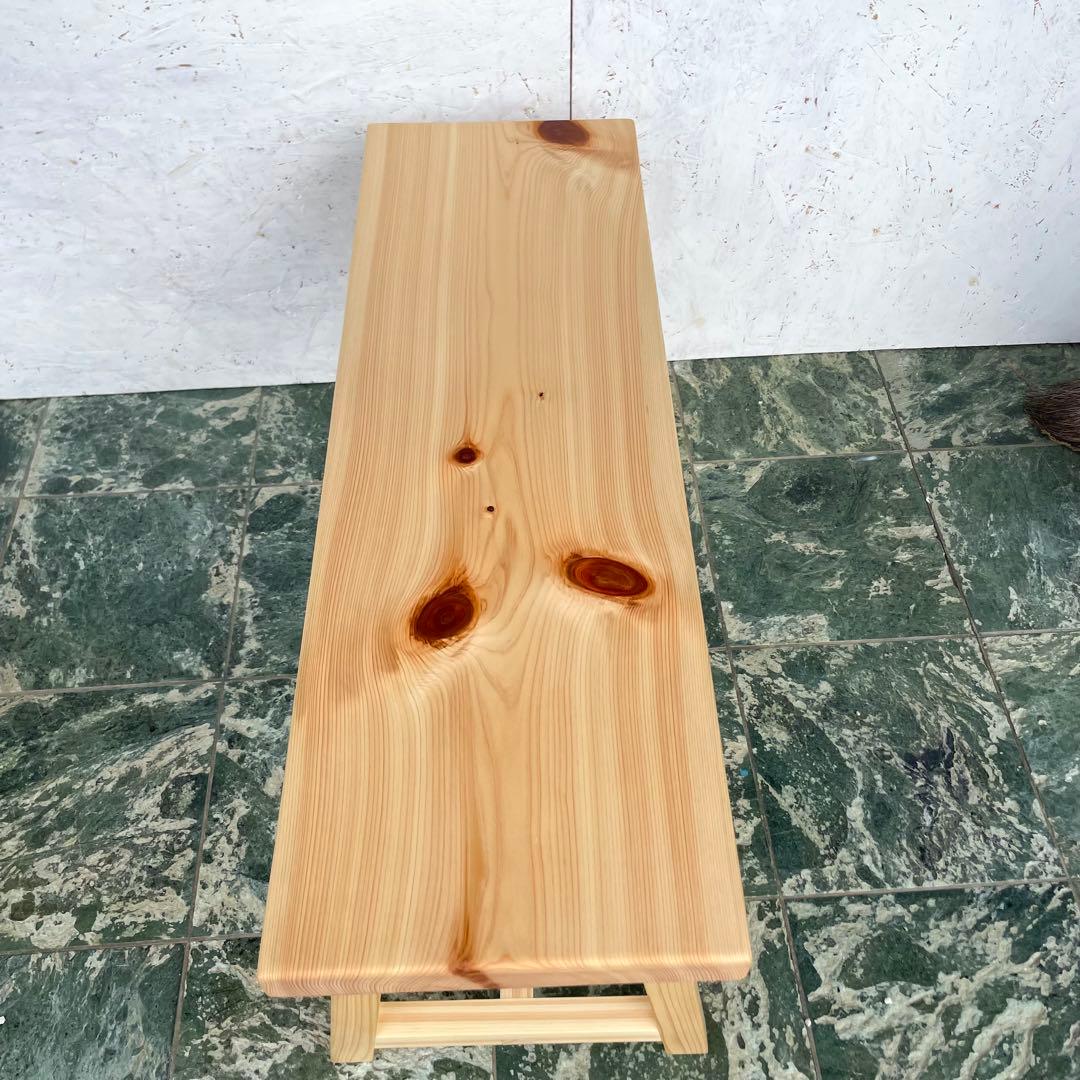 国産ひのき　ダイニングベンチ　木製ベンチ　ベンチ　スツール