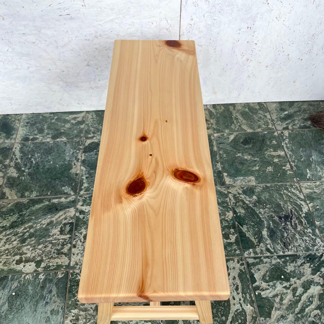 国産ひのき　ダイニングベンチ　木製ベンチ　ベンチ　スツール