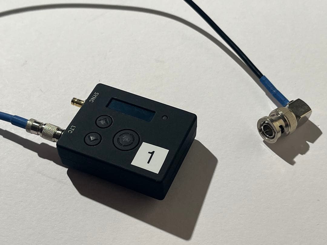 UltraSync ONE タイムコード同期①