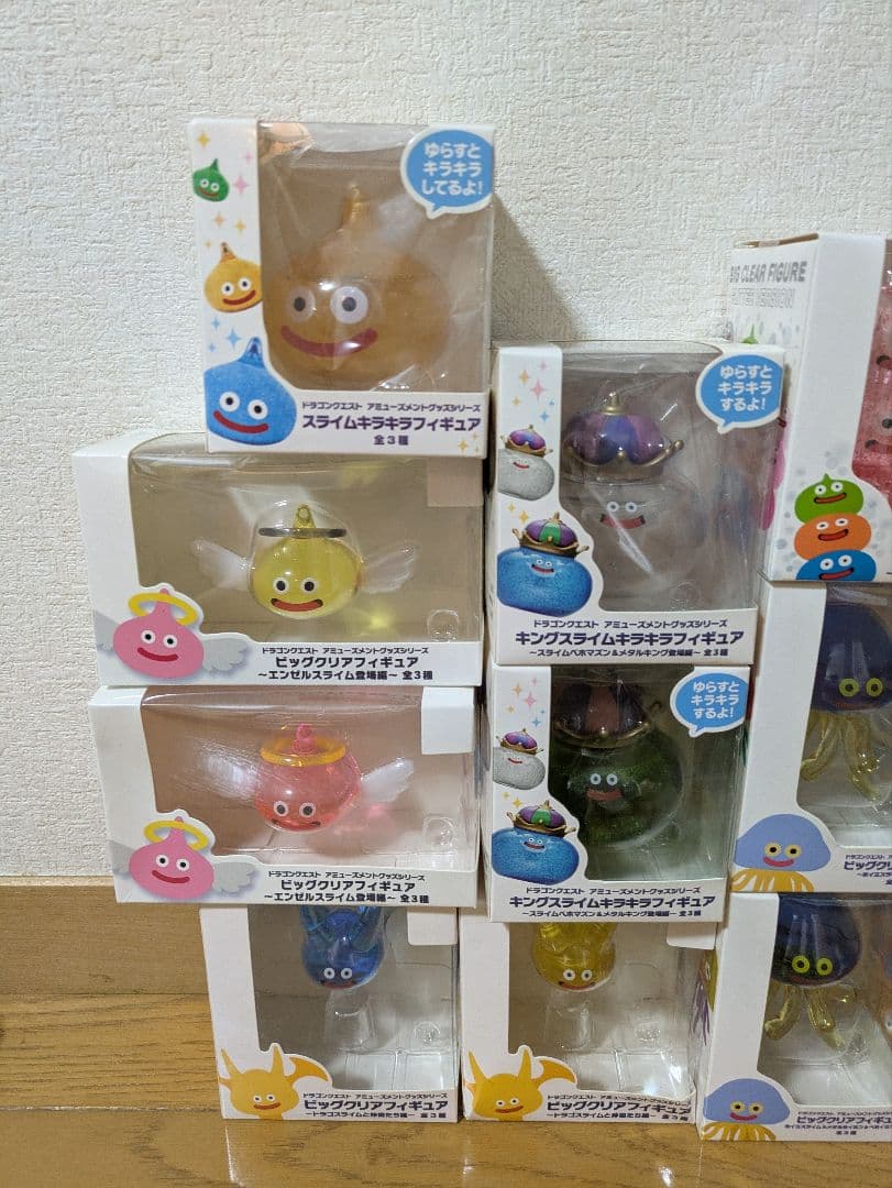 ビッグクリアフィギュア　キラキラフィギュア ドラクエ　16体まとめ