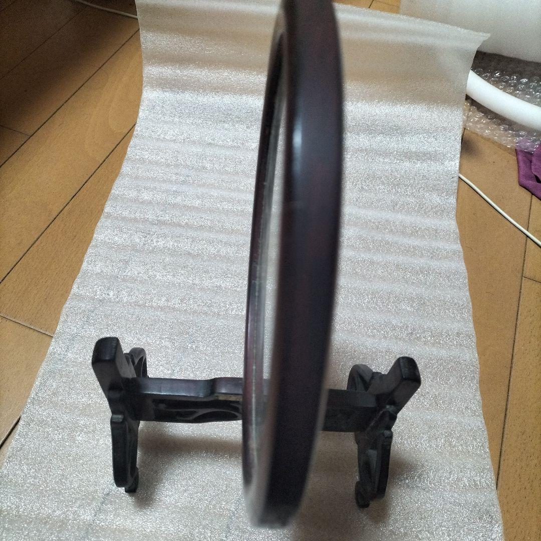 40年以上前　AIR CHINA ファーストクラス　記念品　猫の刺繍 置物