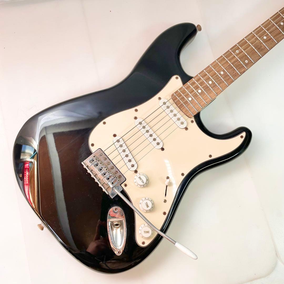 BUSKER'S バスカーズ エレキギター ストラトキャスター ブラック