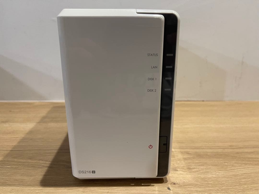 Synology DS216j NAS 本体 ACアダプター付きB