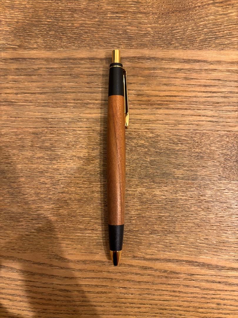 ボナンペン 欅 0.5シャープペンシル 真鍮金具 野原工芸似