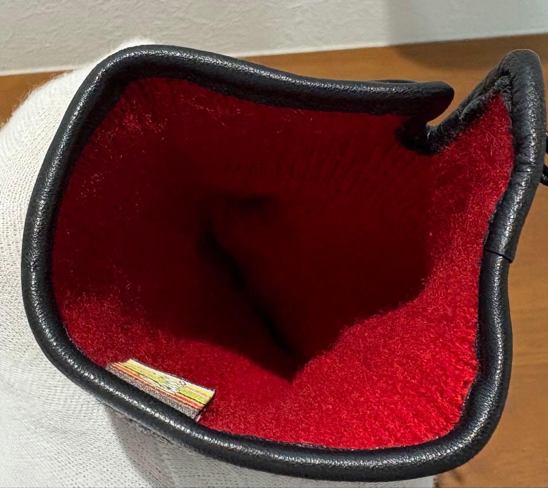 ポールスミス Paul Smith グローブ 手袋 ラムレザー ウール カシミヤ